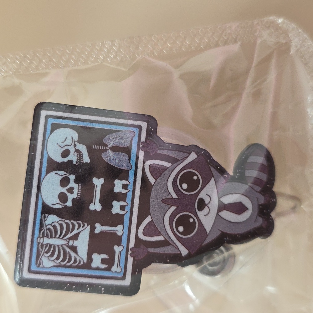 Racoon badge
